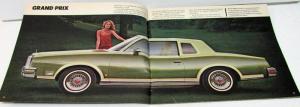 1979 Pontiac Dealer Sales Brochure Full Line Firebird T/A Grand Prix LeMans