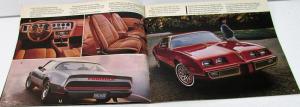 1979 Pontiac Dealer Sales Brochure Full Line Firebird T/A Grand Prix LeMans