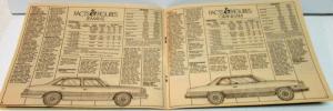 1979 Pontiac Dealer Sales Brochure Full Line Buyers Guide Firebird Grand Prix