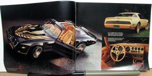 1980 Pontiac Dealer Sales Brochure Full Line Firebird T/A Safari Phoenix