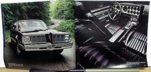1980 Pontiac Dealer Sales Brochure Full Line Firebird T/A Safari Phoenix