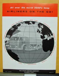 1960 White Truck Model 3800 3028T 3046 3026 OH Jet Refueler Sales Folder