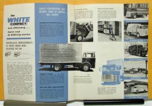 1961 White Compact Truck Model 1500 City Suburban Service Sales Brochure