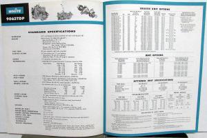 1960 White Truck Model 9062TDP Tractor Sales Brochure & Specifications