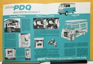 1961 White Truck Model A7 A8 Sales Brochure & Specifications