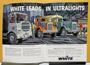 1961 White Truck Model 5400TD 9000TDL 4400TDL Sales Brochure