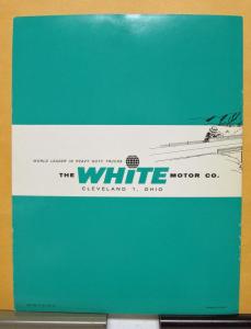 1961 White Wet Sleeve Super Mustang Engine Sales Brochure