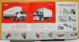 1962 White Truck Model 1500 Compact Sales Folder