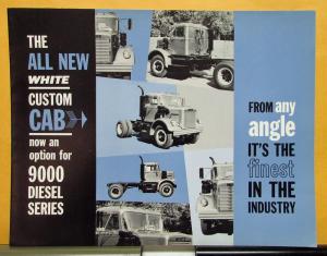 1963 White Truck Series 9000 Diesel Custom Cab Sales Folder