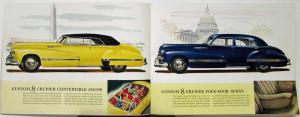 1942 Oldsmobile B44 Special Dynamic & Custom 8 Cruiser Sales Brochure Original