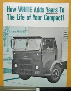 1967 White Truck Model Compact Add Years To The Life Sales Folder