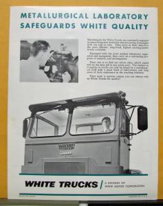 1967 White Truck Model Compact Add Years To The Life Sales Folder