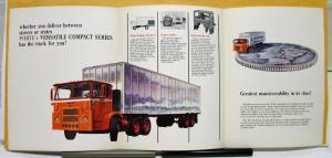 1969 White Trucks Model Compact Proved Flexibility Sales Folder