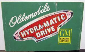1947 Oldsmobile Hydramatic Drive Color Sales Brochure Original Green Cover
