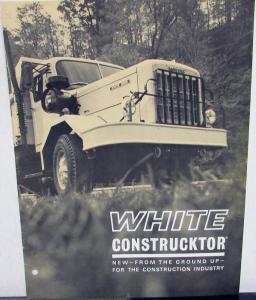 1968 White Truck Model 4000 Construcktor Sales Brochure & Specifications