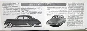1948 Oldsmobile Body By Fisher Sales Brochure Original With Dynamic 70 Series