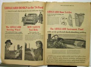 1956 Ford Monarch Lifeguard Design Canadian Newspaper Insert