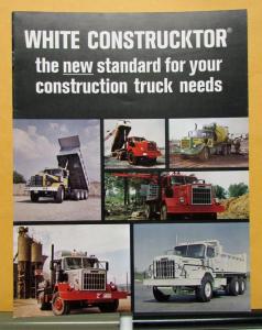 1971 White Truck Model 4000 Construcktor New Standard Construction Sale Brochure