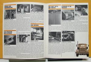 1971 White Truck Model 4000 Construcktor New Standard Construction Sale Brochure