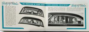 1951 Oldsmobile Body By Fisher Design Construction Sales Brochure Original