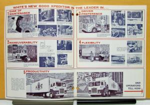 1971 White Truck Model 6000 Expeditor Productivity Leader Sales Brochure