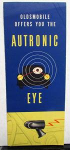 1952 Oldsmobile Autronic Eye Automatic Headlight Control Sales Folder Original
