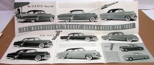 1952 Oldsmobile Classic 98 New Super & De Luxe 88 Sales Folder Original