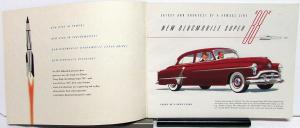 1952 Oldsmobile Classic 98 New Super & De Luxe 88 Color Sales Brochure Original