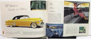 1952 Oldsmobile Classic 98 New Super & De Luxe 88 Color Sales Brochure Original