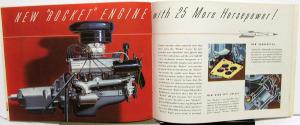 1952 Oldsmobile Classic 98 New Super & De Luxe 88 Color Sales Brochure Original