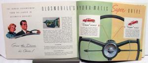1952 Oldsmobile Classic 98 New Super & De Luxe 88 Color Sales Brochure Original
