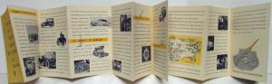 1953 Oldsmobile Automobile Features Sales Folder Original