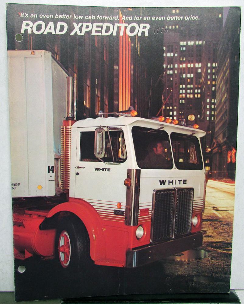 1975 White Truck Model Road Xpeditor Sales Folder Revised