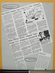 1980 White Trucks Air Brake Collected Magazine Articles