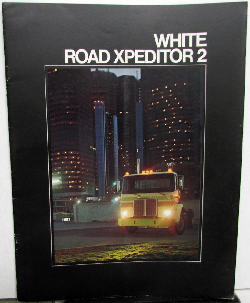 1988 White Truck Model Road Expeditor 2 Sales Brochure
