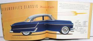 1953 Oldsmobile Rocket 98 88 Super & Deluxe Color Sales Brochure Original