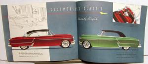 1953 Oldsmobile Rocket 98 88 Super & Deluxe Color Sales Brochure Original