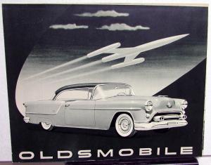 1954 Oldsmobile 98 Super 88 and 88 Sales Folder Original Green Tone