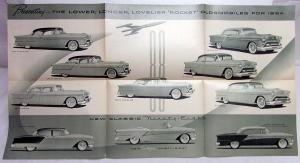 1954 Oldsmobile 98 Super 88 and 88 Sales Folder Original Green Tone