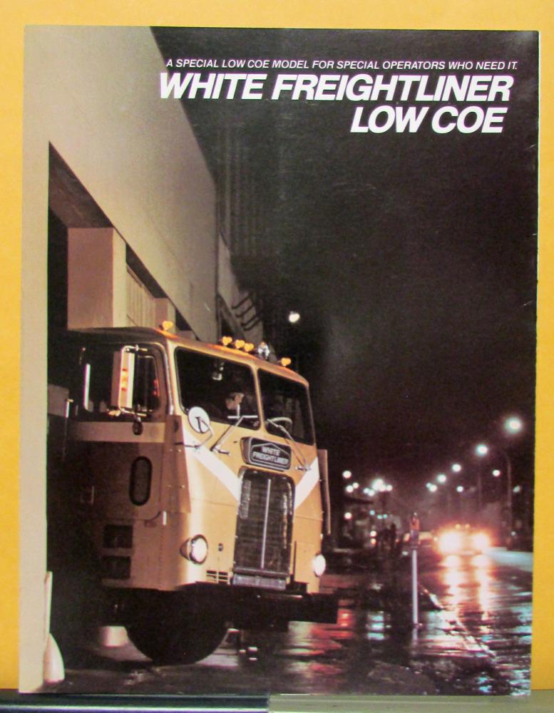 1977 White Freightliner Truck Low Coe Sales Brochure