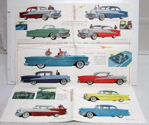 1955 Oldsmobile 88 Super 88 98 Models Color Sales Folder Original