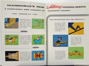 1956 Oldsmobile Hydramatic Jetaway Transmission  Engineers Report Sales Brochure