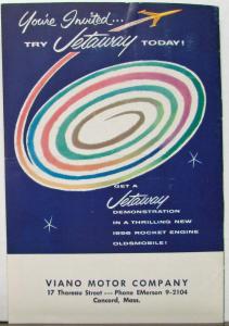 1956 Oldsmobile Hydramatic Jetaway Transmission  Engineers Report Sales Brochure