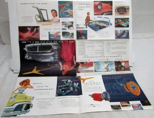 1956 Oldsmobile 88 Super 88 98 & Starfire Color Sales Folder Poster Original