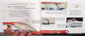 1959 Oldsmobile 88 & 98 Dynamic Super Small Sales Brochure Original