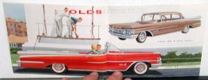 1959 Oldsmobile 88 & 98 Dynamic Super Small Sales Brochure Original