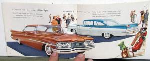 1959 Oldsmobile 88 & 98 Dynamic Super Small Sales Brochure Original