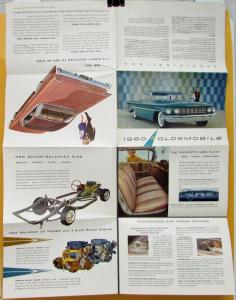 1960 Oldsmobile Series 88 Dynamic & Super & Ninety Eight 98 Sales Folder Orig