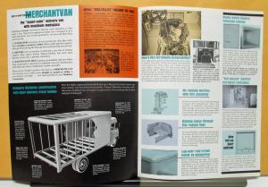 1965 Boyertown Truck Model Merchantvan Delivery Vans Sales Brochure