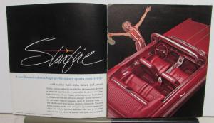 1961 Oldsmobile Starfire Convertible Color Sales Folder Original